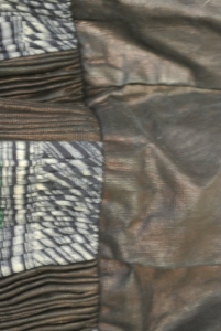 vintage Chinese Minority textile - detail skirt