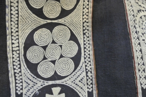 vintage Chinese Minority textile - detail